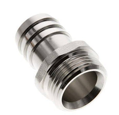 G 1'' Male x 25mm Nickel plated Brass Hose barb 16 Bar