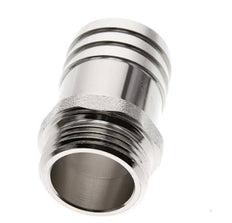 G 1'' Male x 32mm Nickel plated Brass Hose barb 16 Bar