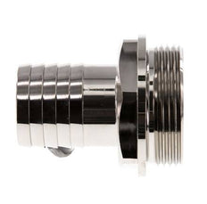 G 1 1/2'' Male x 32mm Nickel plated Brass Hose barb 16 Bar