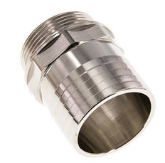 G 1 1/2'' Male x 50mm Nickel plated Brass Hose barb 16 Bar