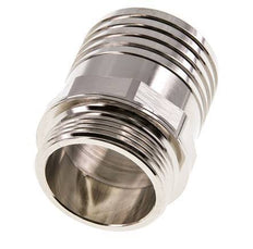 G 1 1/2'' Male x 50mm Nickel plated Brass Hose barb 16 Bar