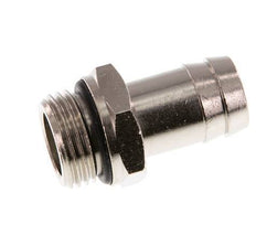 G 1/2'' Male x 16mm Nickel plated Brass Hose barb with NBR Seal 15 Bar [2 Pieces]