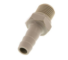 G 1/4'' Male x 8mm Polypropylene (PP) Hose barb 10 Bar