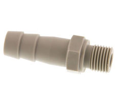 G 1/4'' Male x 12mm Polypropylene (PP) Hose barb 10 Bar