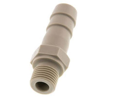 G 1/4'' Male x 12mm Polypropylene (PP) Hose barb 10 Bar