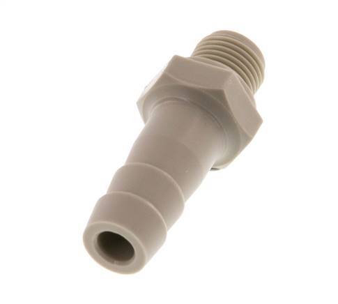G 1/8'' Male x 8mm Polypropylene (PP) Hose barb 10 Bar