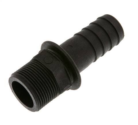 G 1 1/4'' Male x 32mm Polypropylene (PP) Hose barb 10 Bar