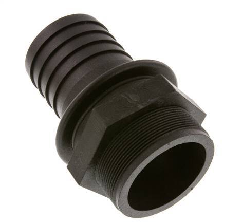 G 3'' Male x 76mm Polypropylene (PP) Hose barb 10 Bar