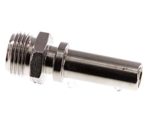 G 1/2'' Male x 13mm Stainless steel Hose barb with Safety Collar DIN 2817