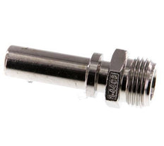 G 1/2'' Male x 13mm Stainless steel Hose barb with Safety Collar DIN 2817