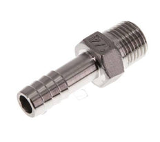 R 1/4'' Male x 9mm Stainless steel Hose barb 16 Bar