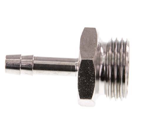 G 1/2'' Male x 6mm Stainless steel Hose barb 40 Bar