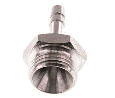 G 1/2'' Male x 6mm Stainless steel Hose barb 40 Bar