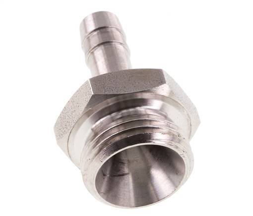 G 1/2'' Male x 8mm Stainless steel Hose barb 40 Bar