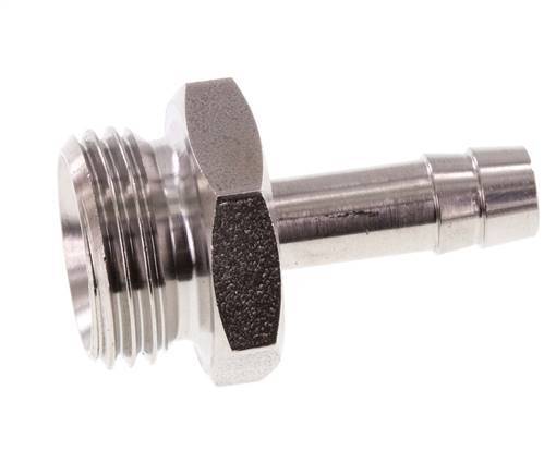 G 1/2'' Male x 8mm Stainless steel Hose barb 40 Bar