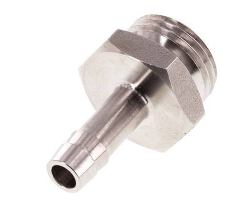 G 1/2'' Male x 8mm Stainless steel Hose barb 40 Bar