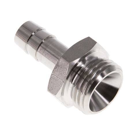 G 1/2'' Male x 10mm Stainless steel Hose barb 40 Bar