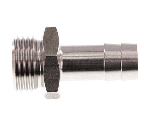 G 1/2'' Male x 13mm Stainless steel Hose barb 40 Bar