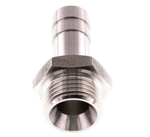 G 1/2'' Male x 13mm Stainless steel Hose barb 40 Bar