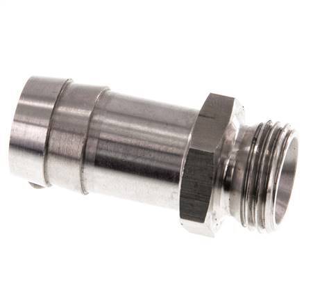 G 1/2'' Male x 19mm Stainless steel Hose barb 40 Bar