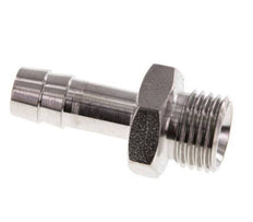 G 1/4'' Male x 8mm Stainless steel Hose barb 40 Bar
