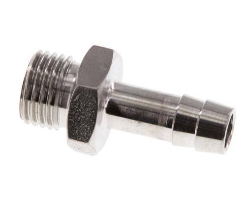 G 1/4'' Male x 8mm Stainless steel Hose barb 40 Bar