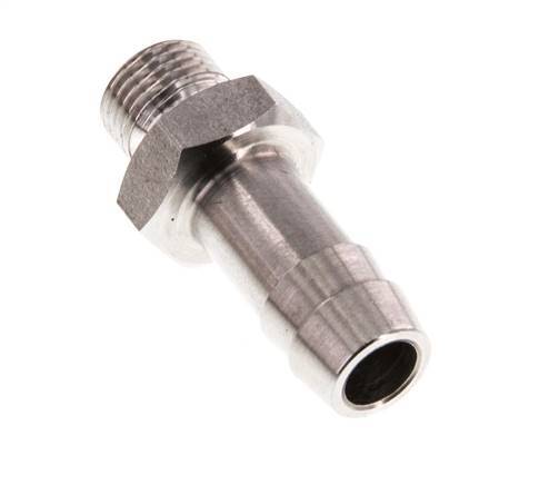 G 1/8'' Male x 9mm Stainless steel Hose barb 40 Bar