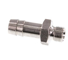 G 1/8'' Male x 9mm Stainless steel Hose barb 40 Bar