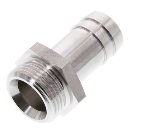 G 3/4'' Male x 19mm Stainless steel Hose barb 40 Bar