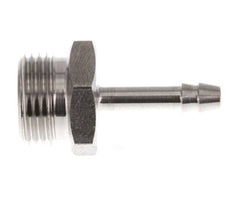G 3/8'' Male x 4mm Stainless steel Hose barb 40 Bar