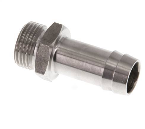 G 3/8'' Male x 13mm Stainless steel Hose barb 40 Bar