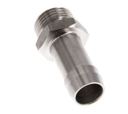 G 3/8'' Male x 13mm Stainless steel Hose barb 40 Bar