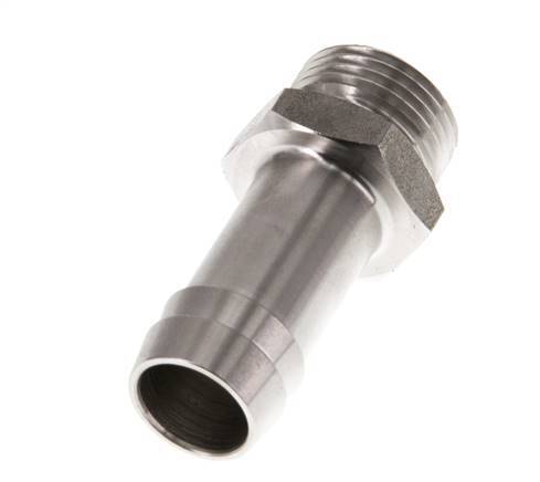G 3/8'' Male x 13mm Stainless steel Hose barb 40 Bar