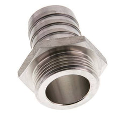 G 1 1/4'' Male x 32mm Stainless steel Hose barb 40 Bar