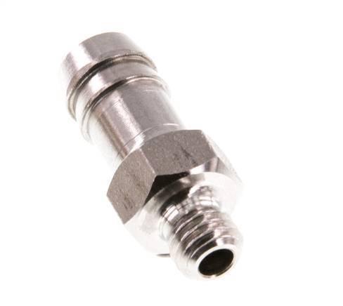 M5 Male x 6mm Stainless steel Hose barb 40 Bar