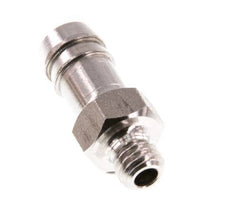 M5 Male x 6mm Stainless steel Hose barb 40 Bar