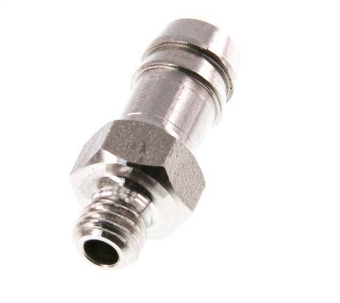 M5 Male x 6mm Stainless steel Hose barb 40 Bar