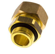 G 3/4'' Male x 22mm Brass Straight Compression Fitting with NBR Seal 54 Bar DIN EN 1254-2