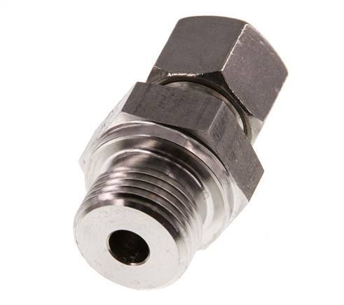 G 1/2'' Male x 10S Stainless steel Straight Compression Fitting 630 Bar DIN 2353