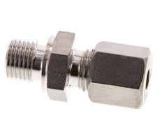 G 1/4'' Male x 6S Stainless steel Straight Compression Fitting 630 Bar DIN 2353