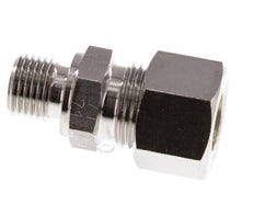 G 1/4'' Male x 12L Stainless steel Straight Compression Fitting 315 Bar DIN 2353