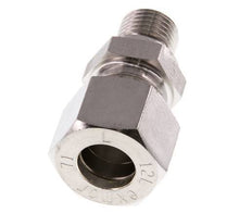 G 1/4'' Male x 12L Stainless steel Straight Compression Fitting 315 Bar DIN 2353
