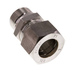 G 3/4'' Male x 22L Stainless steel Straight Compression Fitting 160 Bar DIN 2353