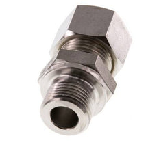 G 3/8'' Male x 12L Stainless steel Straight Compression Fitting 315 Bar DIN 2353