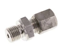 M14x1.5 Male x 6S Stainless steel Straight Compression Fitting 630 Bar DIN 2353