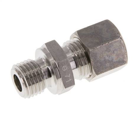 M14x1.5 Male x 10L Stainless steel Straight Compression Fitting 315 Bar DIN 2353