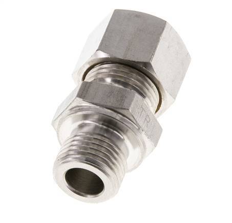 M16x1.5 Male x 12L Stainless steel Straight Compression Fitting 315 Bar DIN 2353