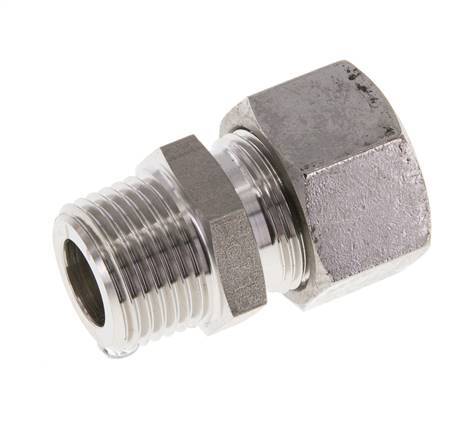 M18x1.5 Male x 10L Stainless steel Straight Compression Fitting 315 Bar DIN 2353