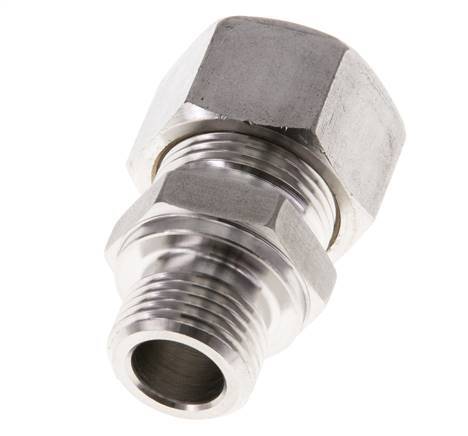 M18x1.5 Male x 15L Stainless steel Straight Compression Fitting 315 Bar DIN 2353