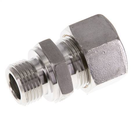 M18x1.5 Male x 15L Stainless steel Straight Compression Fitting 315 Bar DIN 2353